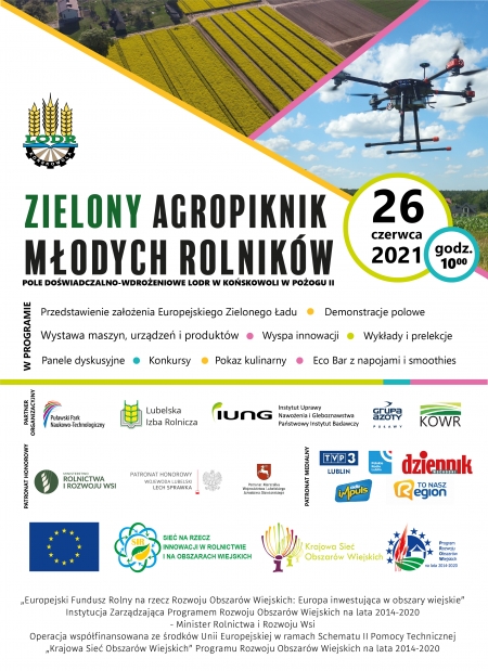 Plakat - Zielony Agropiknik Młodych Rolników