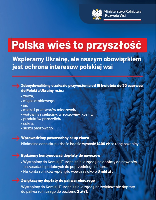 MRiRW_Polska wies to przyszłość_plakat_A3